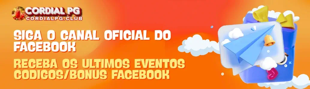 Siga a Nossa Comunidade no Facebook banner